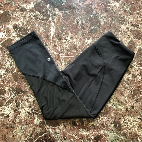 {lululemon} Rush Hour High-Rise 21” Mesh Crop - Picture 5 of 11